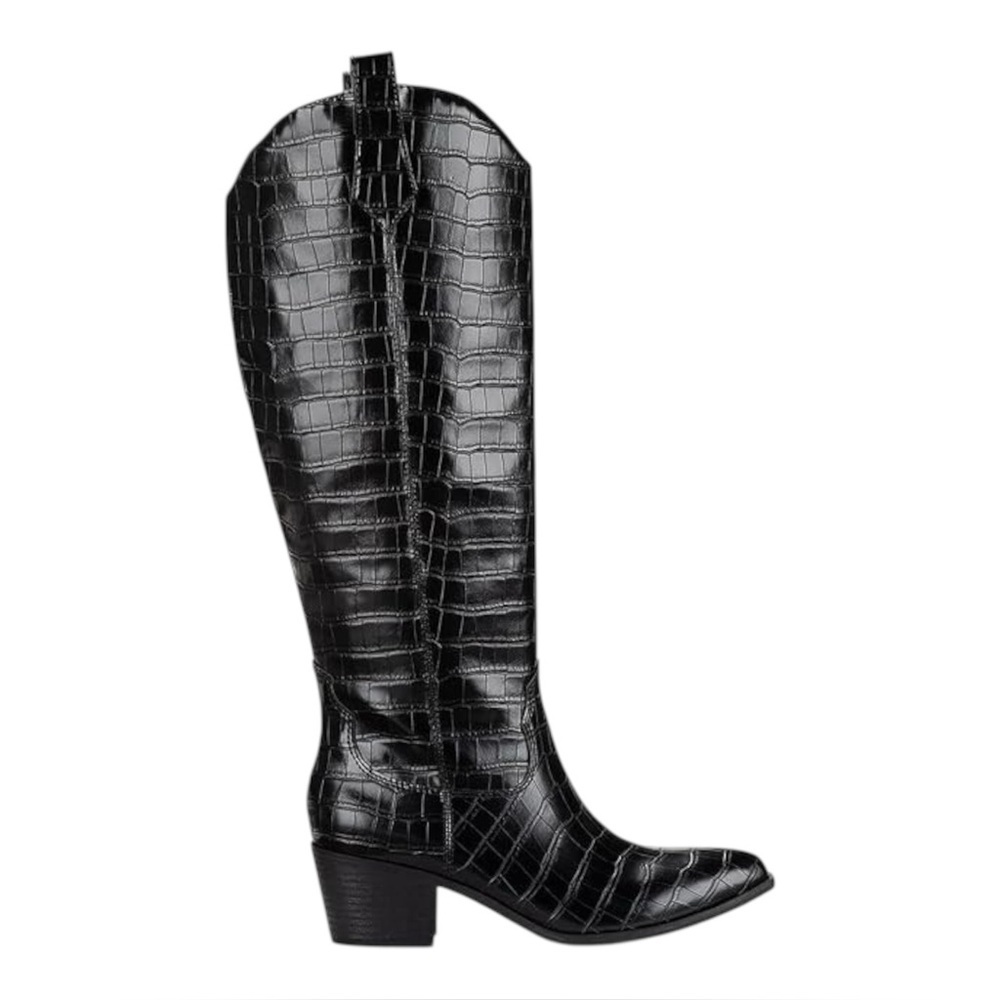 Sun + Stone Women's Dollyy Pointed-Toe Western Boots - Picture 2 of 7
